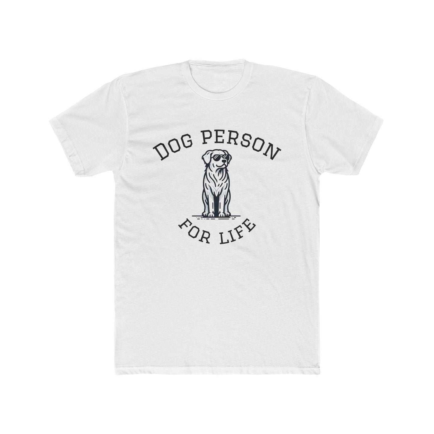 Unisex Dog Person Crew Tee - Gift for Dog Lovers, Casual Wear, Pet Owner Gift, Animal Lover T-Shirt, Cute Dog Apparel, Everyday Comfort
