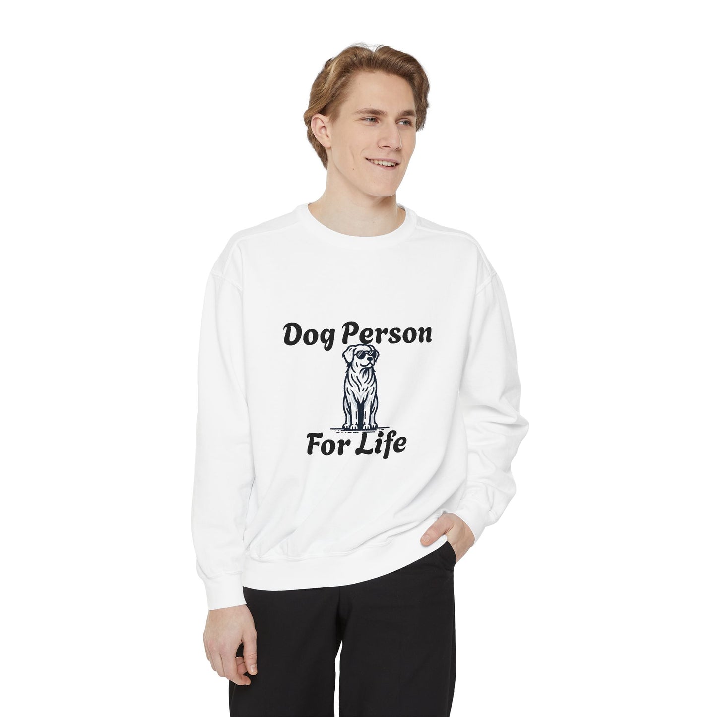 fancypaws dog person Sweatshirt