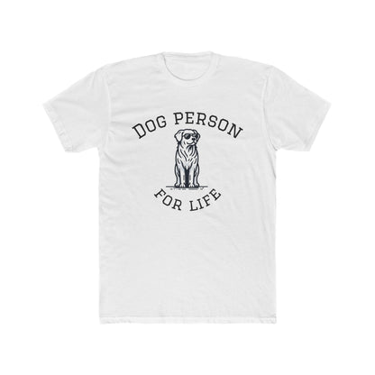 Unisex Dog Person Crew Tee - Gift for Dog Lovers, Casual Wear, Pet Owner Gift, Animal Lover T-Shirt, Cute Dog Apparel, Everyday Comfort