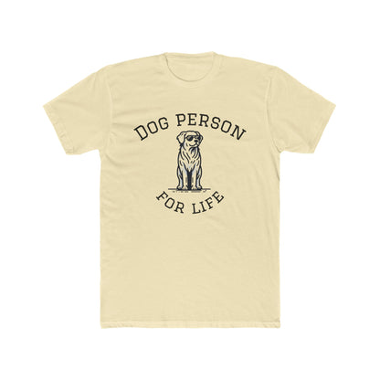Unisex Dog Person Crew Tee - Gift for Dog Lovers, Casual Wear, Pet Owner Gift, Animal Lover T-Shirt, Cute Dog Apparel, Everyday Comfort